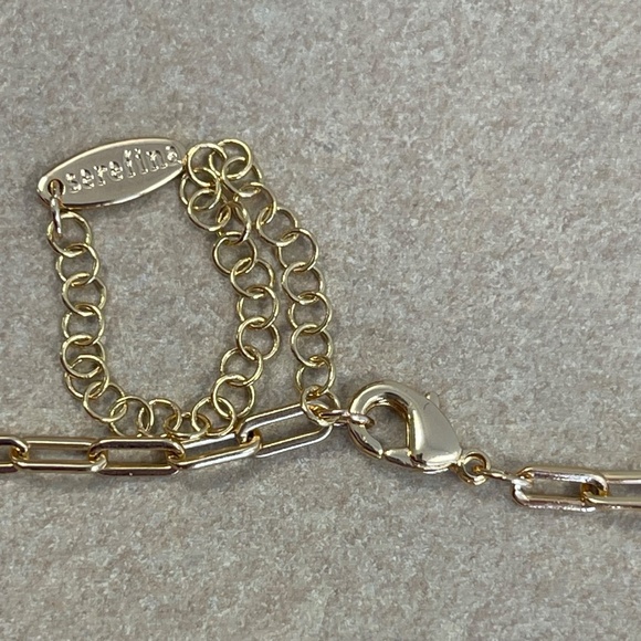 Serafina Gold Plated Libra Necklace - NWT - Picture 4 of 5